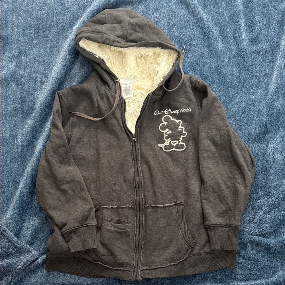 Ladies Disney Charcoal Hoodie Jacket